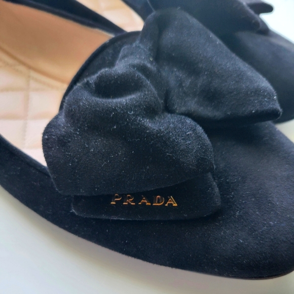 Prada Loafers with Bow - Picture 3 of 7